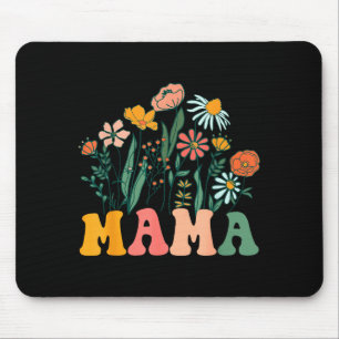 New Mama Wildflower First Birthday &amp; Baby Show Mouse Pad