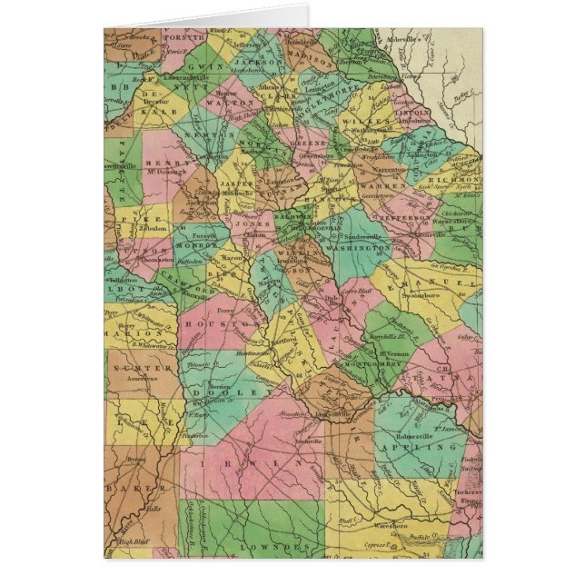 New Map Of Georgia 2 (Front)