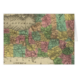 New Map Of New York