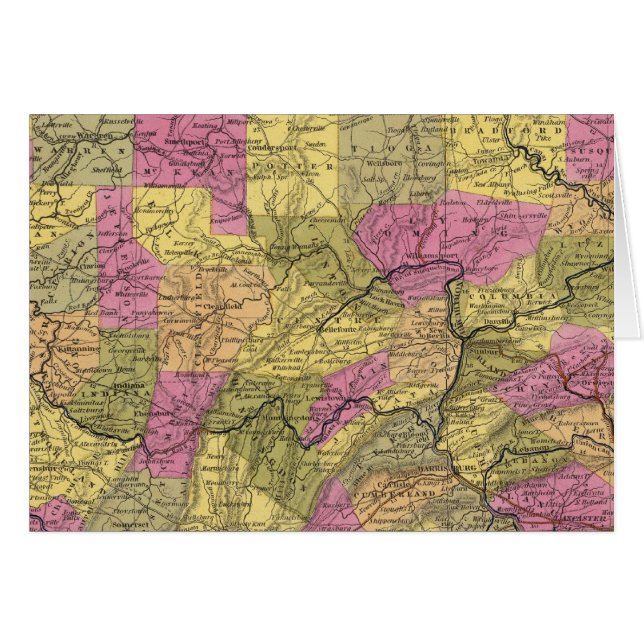 New Map Of Pennsylvania 2 (Front Horizontal)