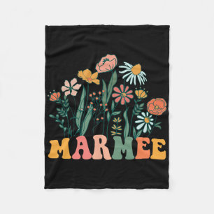 New Marmee Wildflower First Birthday & Baby Sh Fleece Blanket