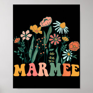 New Marmee Wildflower First Birthday &amp; Baby Sh Poster