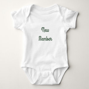 New Member Baby Clothes Baby Bodysuit