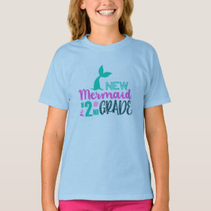 New Mermaid in 2nd Grade T-Shirt
