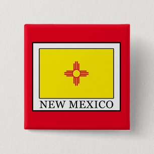 New Mexico 15 Cm Square Badge