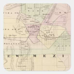 New Mexico 2 Square Sticker