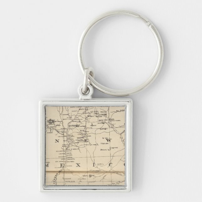 New Mexico 3 Key Ring (Front)