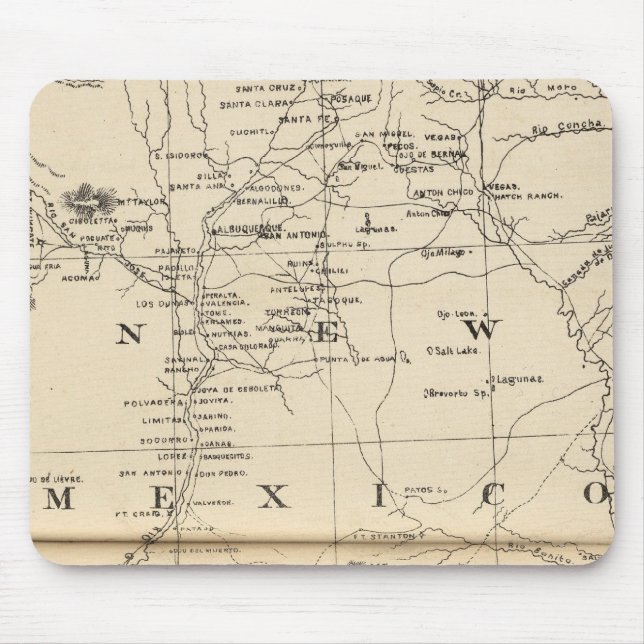 New Mexico 3 Mouse Pad (Front)