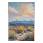 New Mexico Abstract Land of Enchantment Mountains