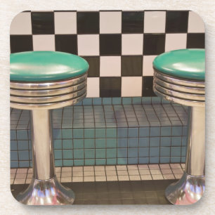 New Mexico, Albuquerque. The 66 Diner along Coaster