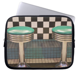 New Mexico, Albuquerque. The 66 Diner along Laptop Sleeve