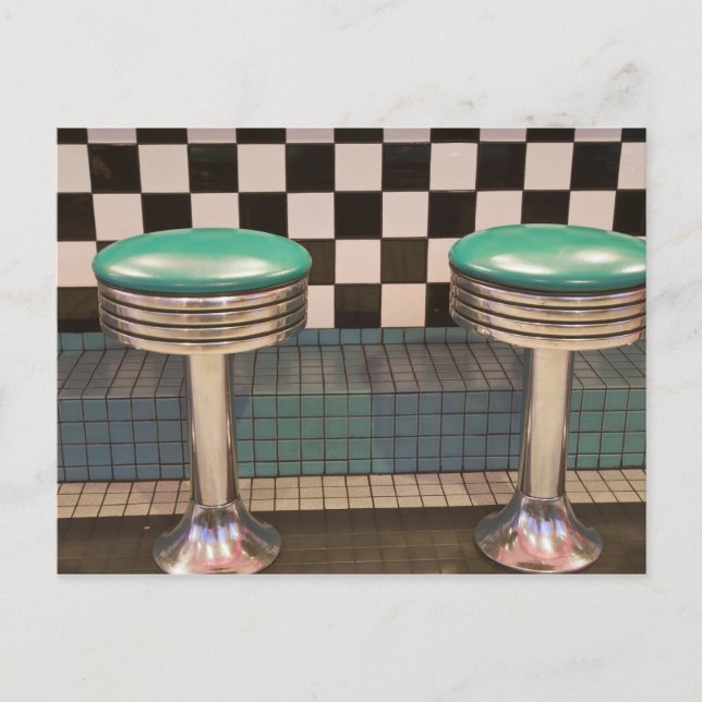 New Mexico, Albuquerque. The 66 Diner along Postcard (Front)