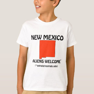 New Mexico - Aliens Welcome T-Shirt