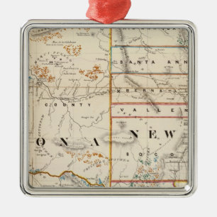 New Mexico, Arizona Metal Tree Decoration