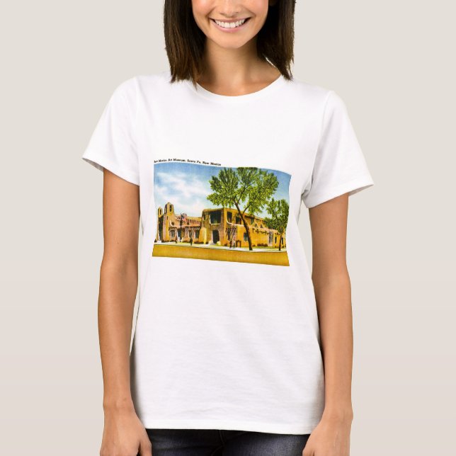 New Mexico Art Museum, Santa Fe, New Mexico T-Shirt (Front)