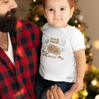 New Mexico Biscochito Cookies Zia Sun Toddler T-Shirt