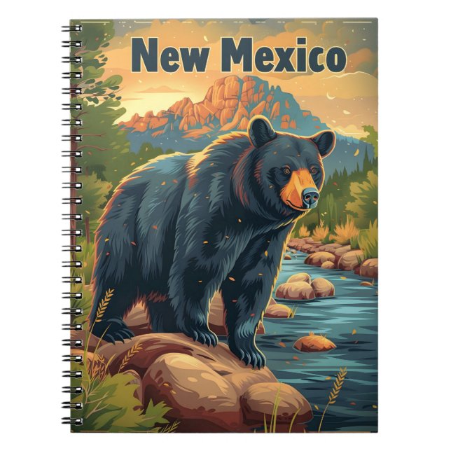 New Mexico Black Bear Notebook (Front)