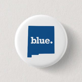 NEW MEXICO BLUE STATE 3 CM ROUND BADGE
