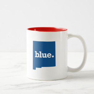NEW MEXICO BLUE STATE Two-Tone COFFEE MUG