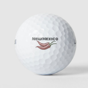 New Mexico Chilli Peppers Golf Balls