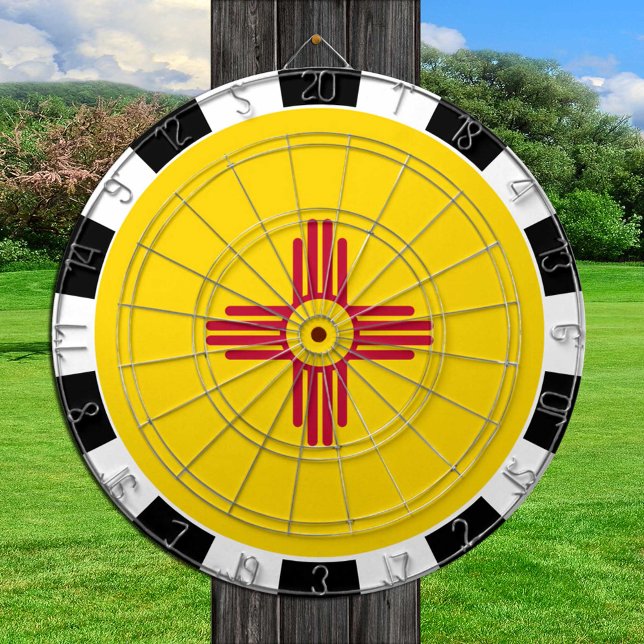 New Mexico Dartboard & New Mexican Flag / board (Creator Uploaded)