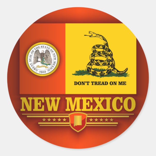 New Mexico (DTOM) Sticker (Front)
