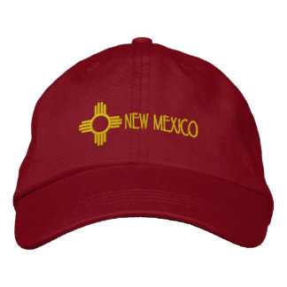 New Mexico Embroidered Hat