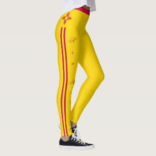 New Mexico fashion leggings, New Mexico Flag Leggings