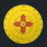 New Mexico Flag Dartboard<br><div class="desc">Search "wowsmiley" for more products like this one.</div>