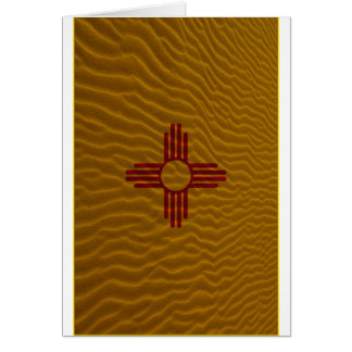 New Mexico Flag Dessert Sand