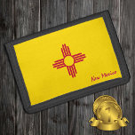 New Mexico flag fashion, USA patriots / sports Trifold Wallet<br><div class="desc">Patriotic Wallets featuring USA state of New Mexico fashion with New Mexico flag - love my country,  travel gifts,  grandpa birthday,  national patriots / sports fans</div>