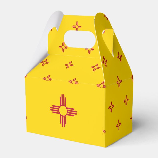 New Mexico Flag Favour Box (Back Side)