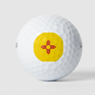 New Mexico Flag Golf Balls