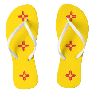 New Mexico flag Jandals
