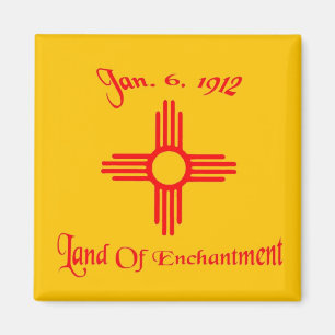 New Mexico Flag Magnet