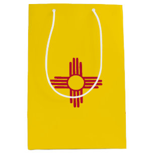 New Mexico Flag Medium Gift Bag