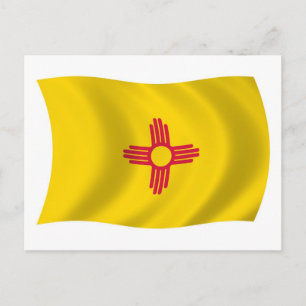 New Mexico Flag Postcard