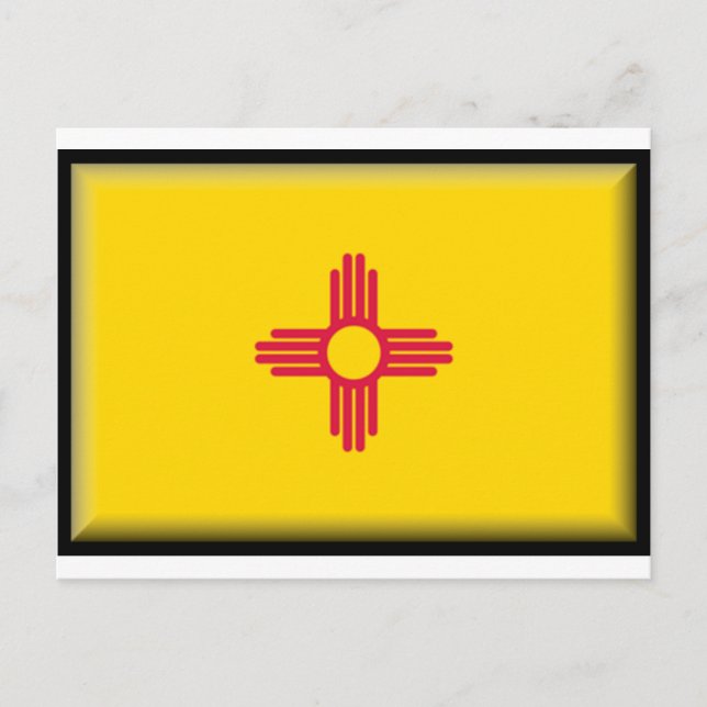 New Mexico Flag Postcard (Front)