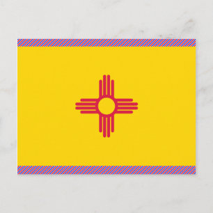 New Mexico Flag Postcard