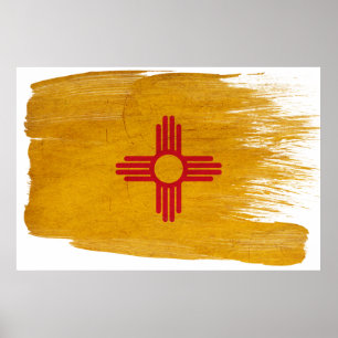New Mexico Flag Posters