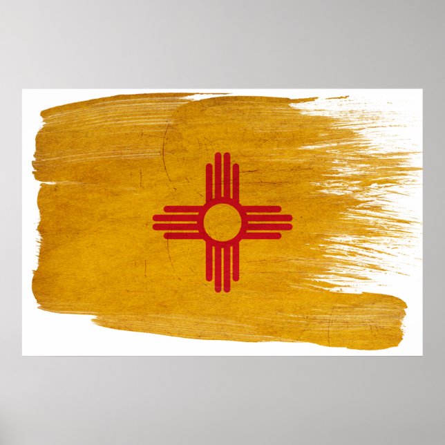New Mexico Flag Posters (Front)