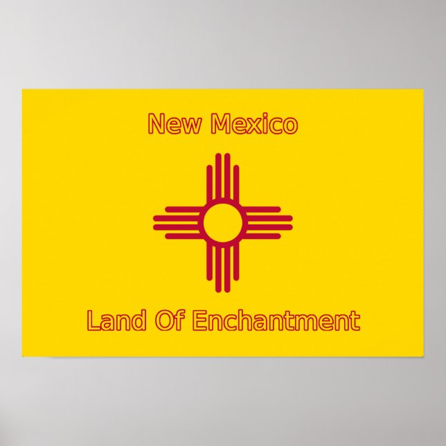 New Mexico Flag Print (Front)
