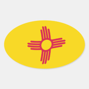 New Mexico Flag Sticker