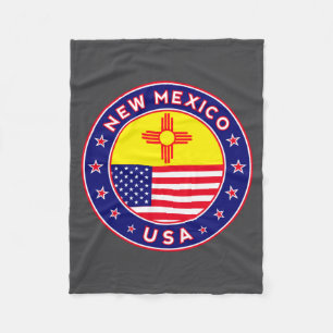 New Mexico Fleece Blanket