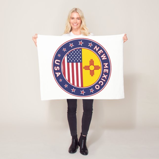 New Mexico Fleece Blanket (In Situ)