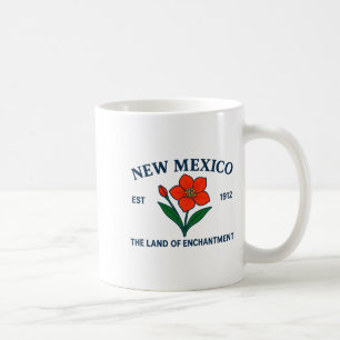 New Mexico Flower Premium Tri-blend Coffee Mug