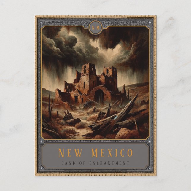 New Mexico | Gothic Art Postcard (Front)
