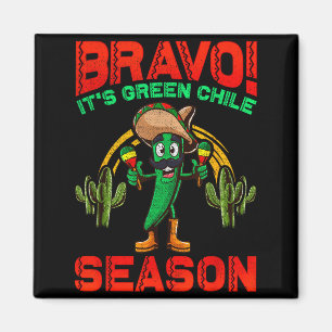 New Mexico Hatch Chile Season Mexican Green Chili Magnet