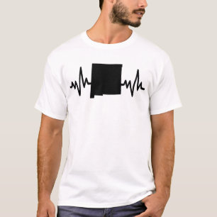 New mexico heartbeat design unisex T-Shirt