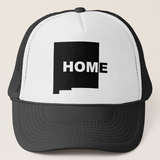New Mexico Home Away From State Ball Cap Hat (Front)